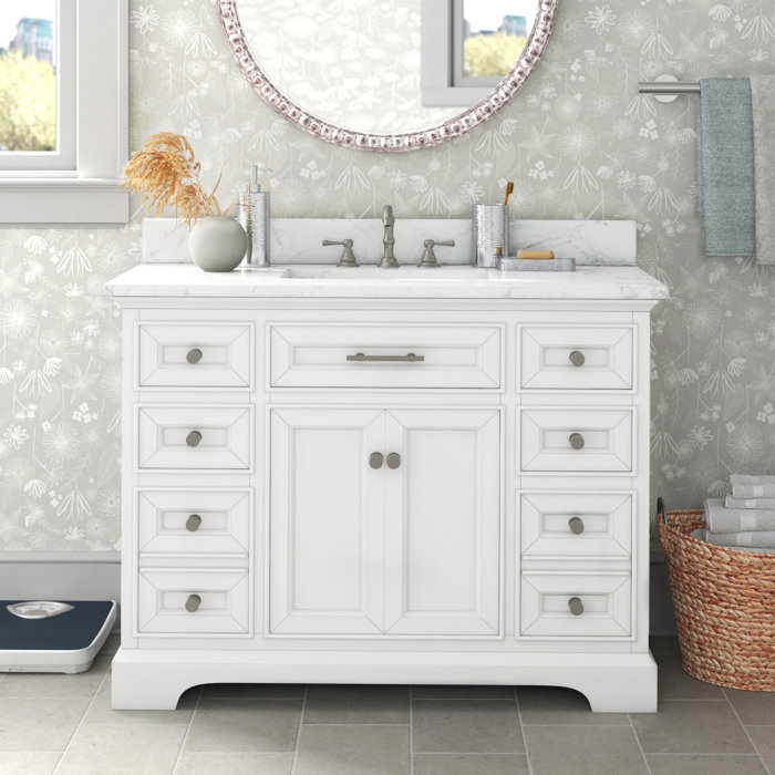 Three Posts™ Currahee 42" Single Bathroom Vanity Set & Reviews Wayfair